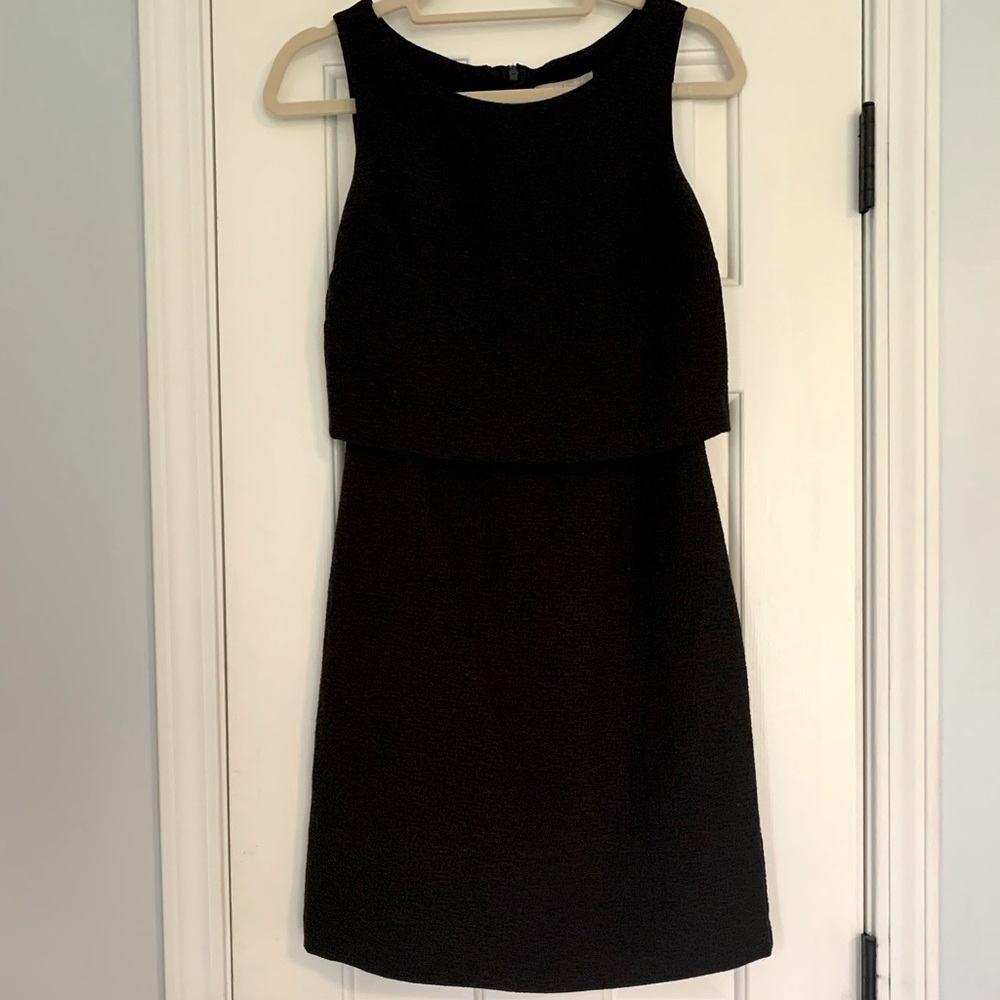 Banana Republic | Black Textured Dress | Size 0